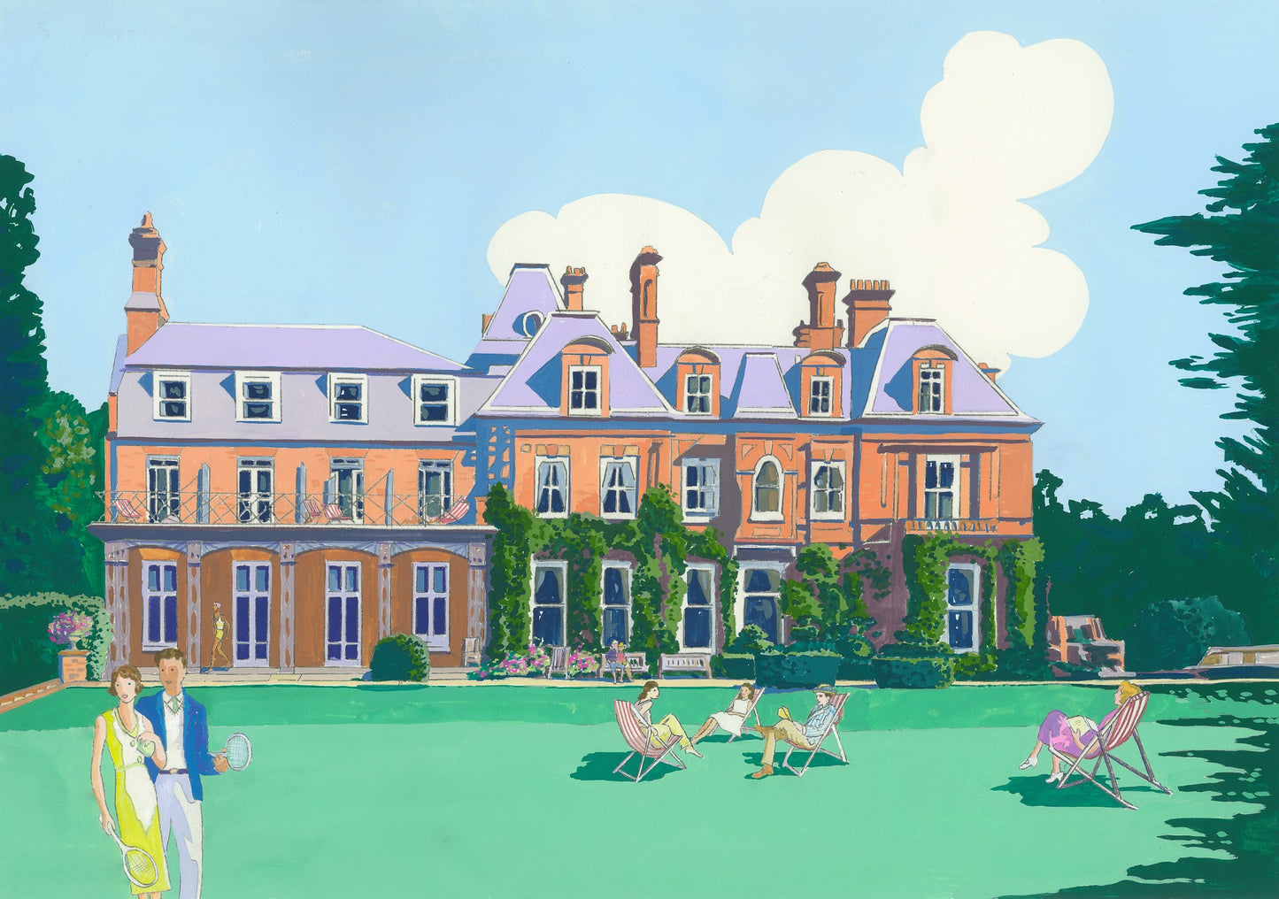 Champneys original Painting