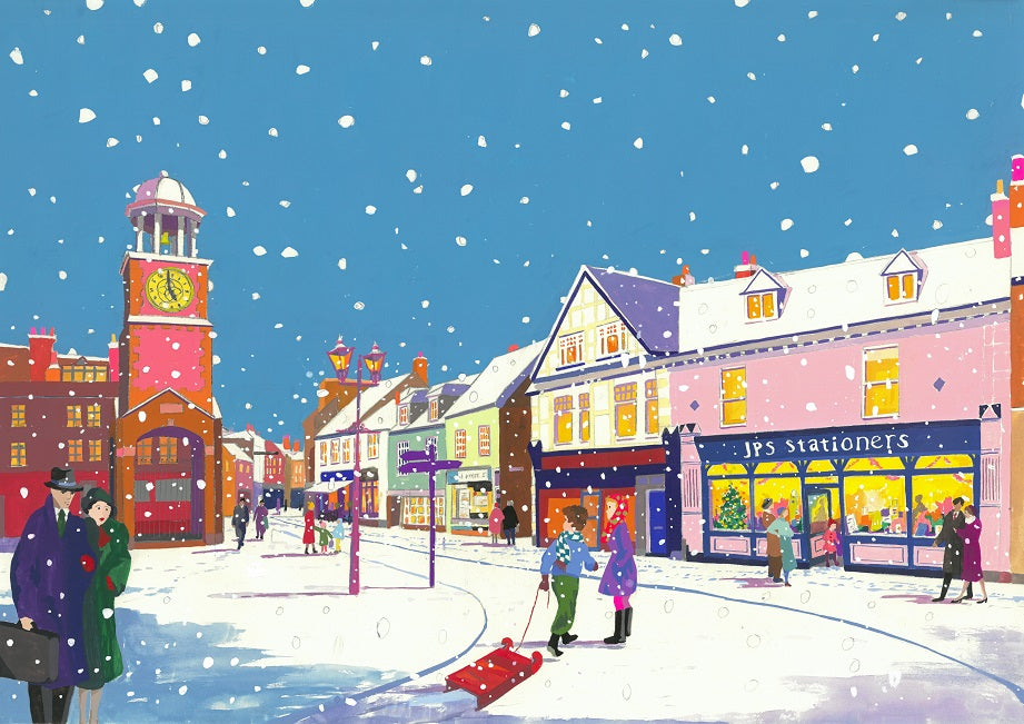 Chesham in the snow Original Painting