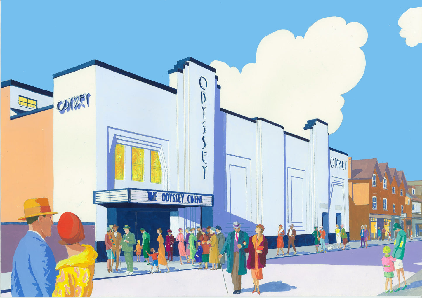 The Odyssey St Albans Original Painting