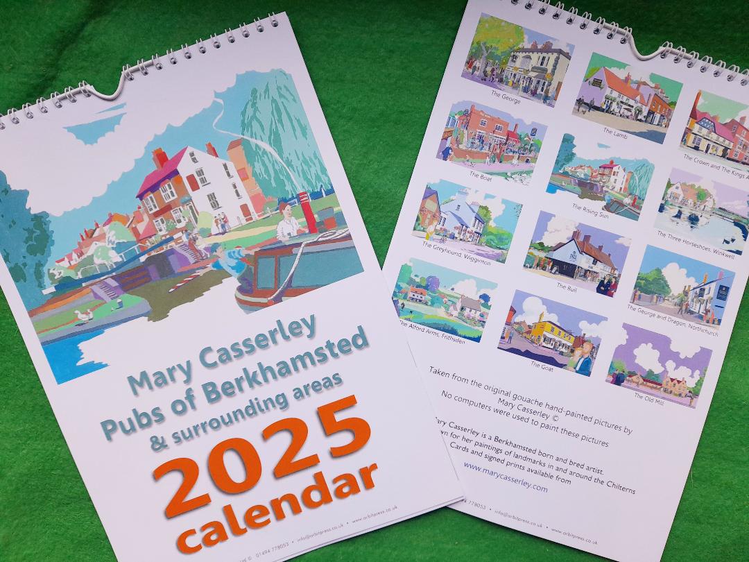Berkhamsted Pubs Calendar 2025