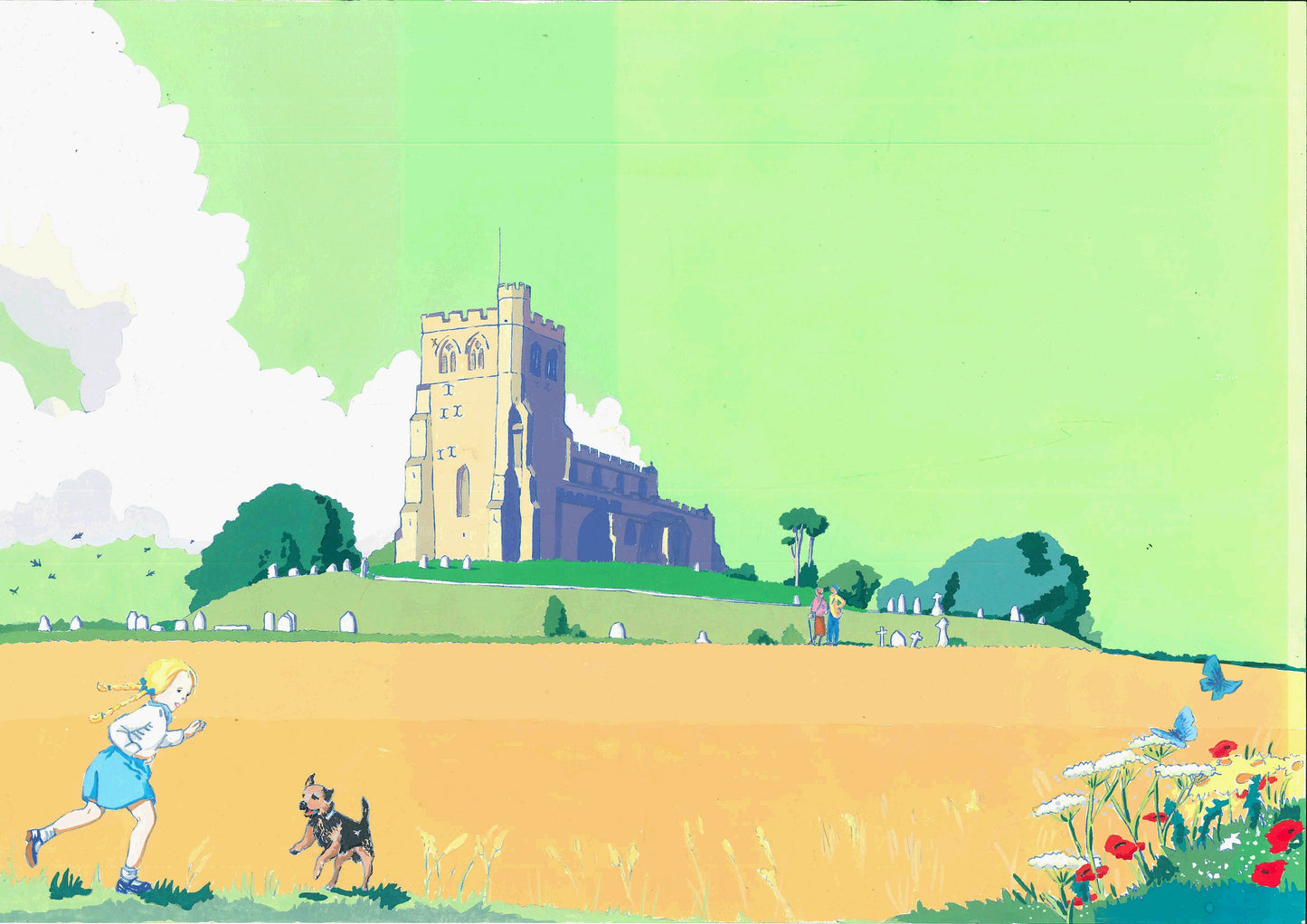 Edlesborough Original Painting NOW SOLD