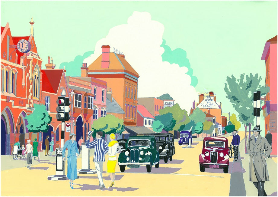 Berkhamsted High Street 1940's