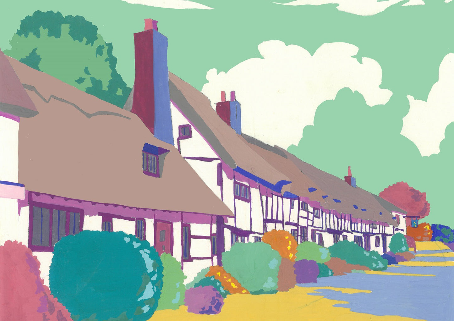 Wendover Thatched cottages