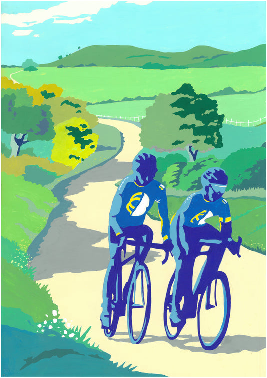 Berkhamsted Cycling Club Original Painting