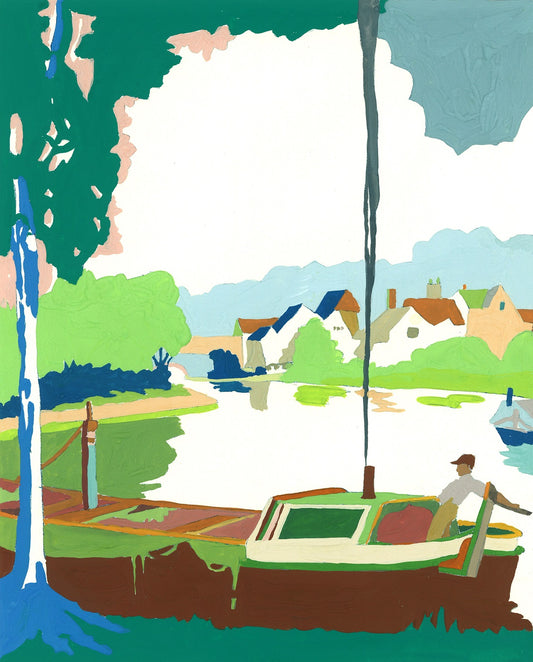 Boxmoor Canal Original Painting