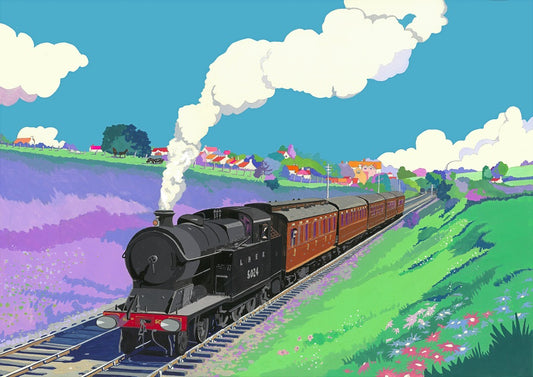 Chorleywood steam train 1934 Original Painting