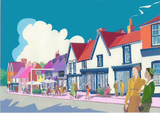 Daisy & Co. Pinner Original Painting NOW SOLD