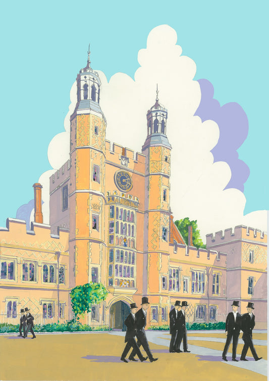 Eton College Original Painting