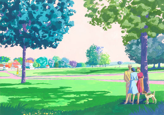 Harpenden Common Original Painting