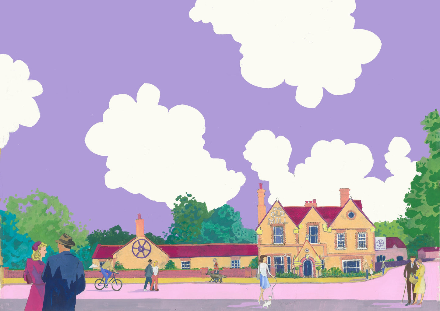 The Old Mill Berkhamsted Original Painting
