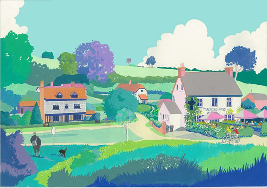 Alford Arms Frithsden Original Painting