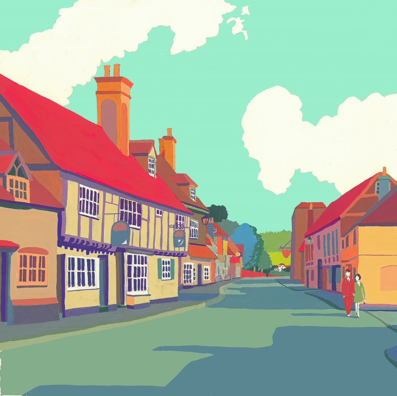 West Original Painting Mary Casserley