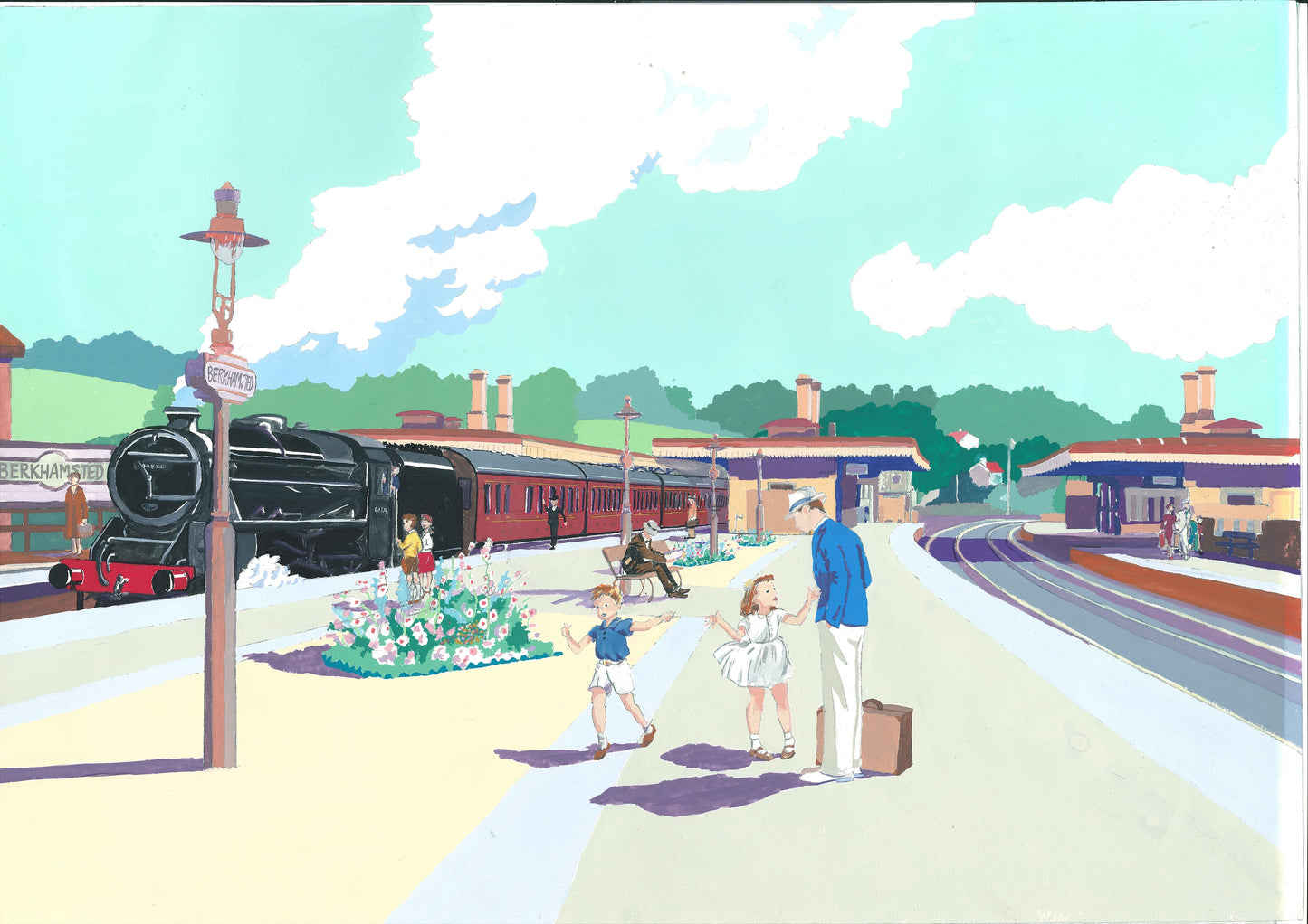 Berkhamsted Station Original Painting