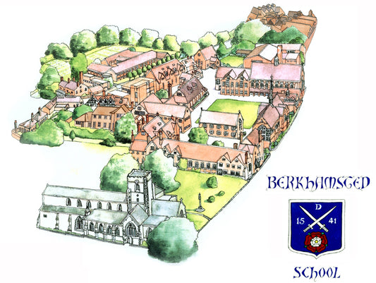 Berkhamsted School Aerial view