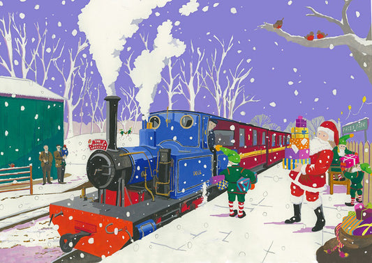 LBNGR Santa Special Leighton Buzzard Narrow Gauge Railway