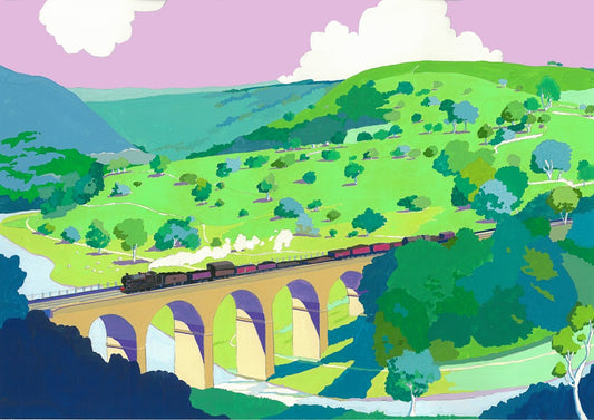 Monsal Dale Viaduct Derbyshire
