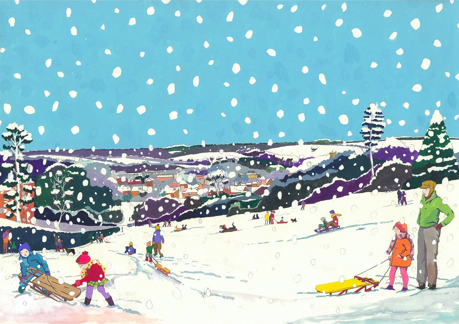 Sledging in Berkhamsted