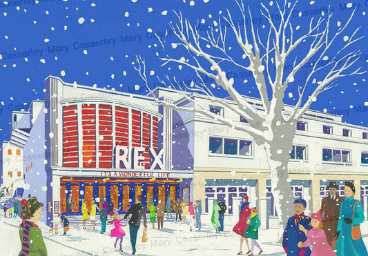 The Rex in the snow